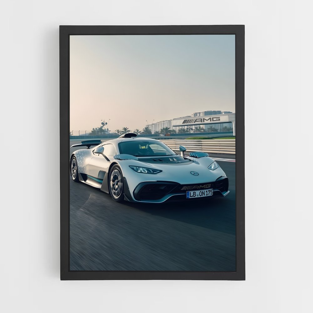 Poster Amg One Éclatant – affiche Mercedes (vue 2)